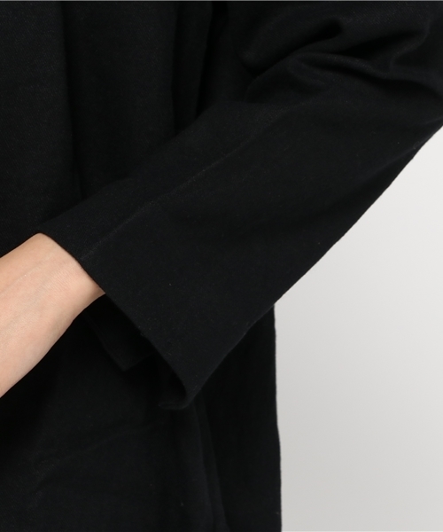 LBC（エルビーシー）の「ラミー起毛スタンドワンピース   （ワンピース・レディース・オレンジ/ネイビー/ブラック・MEDIUM）」の8枚目の写真