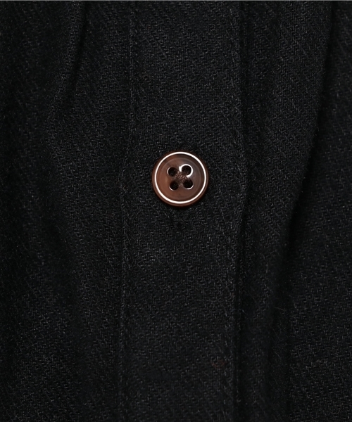 LBC（エルビーシー）の「ラミー起毛スタンドワンピース   （ワンピース・レディース・オレンジ/ネイビー/ブラック・MEDIUM）」の11枚目の写真