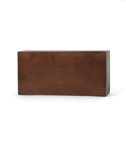 notch.（ノッチ）の「WOODティッシュケース（収納グッズ・レディース・ホワイト/ブラウン・F）」の7枚目の写真