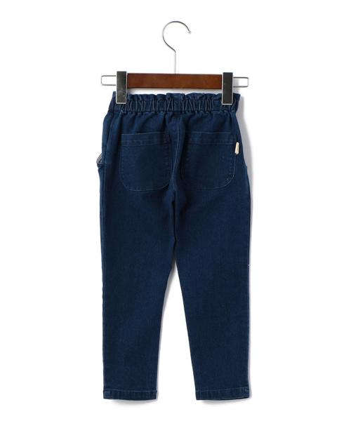 green label relaxing（グリーンレーベルリラクシング）の「【キッズ】GLR ストレッチ リボンデニム ◆（その他パンツ・キッズ・ネイビー/コバルトブルー・105cm/115cm/125cm/135cm/95cm）」の10枚目の写真