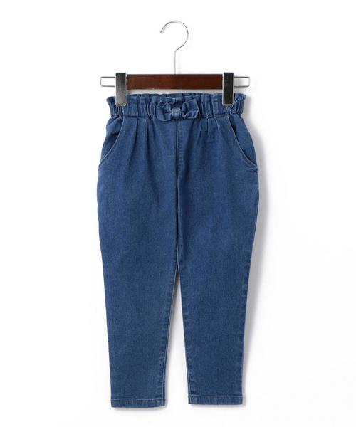 green label relaxing（グリーンレーベルリラクシング）の「【キッズ】GLR ストレッチ リボンデニム ◆（その他パンツ・キッズ・ネイビー/コバルトブルー・105cm/115cm/125cm/135cm/95cm）」の9枚目の写真