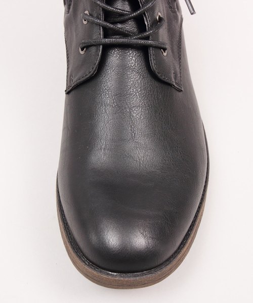８(eight)（エイト）の「PUレザーサイドZIPプレーンブーツ（ブーツ・メンズ・ブラック/ブラック系その他/ダークブラウン/ブラック系その他2/キャメル・25.5cm/26.0cm/26.5cm/27.0cm/28.0cm）」の21枚目の写真