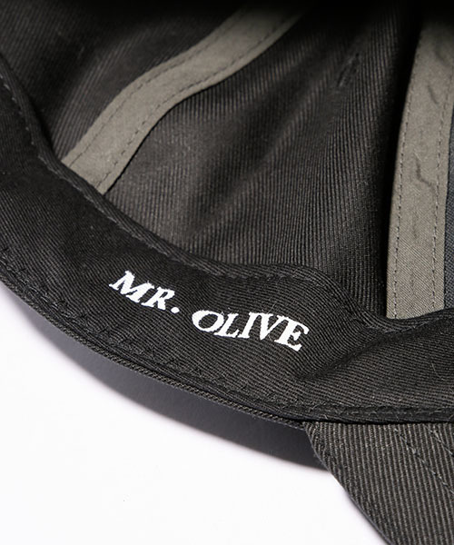 RACAL（ラカル）の「RACAL(ラカル) × MR.OLIVE COLLABORATION /  NEW MR LOGO FELT TWILL BASEBALL CAP（キャップ・メンズ・ブラック/ベージュ/ネイビー・FREE）」の8枚目の写真