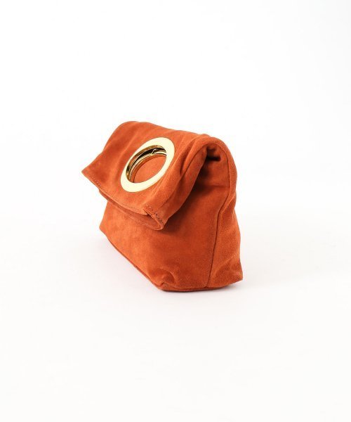 VERMEIL par iena（ヴェルメイユパーイエナ）の「LAULA DI MAGGIO ミニ 2ツオリ クラッチ◆（クラッチバッグ・レディース・レッド/カーキ/キャメル・FREE）」の4枚目の写真