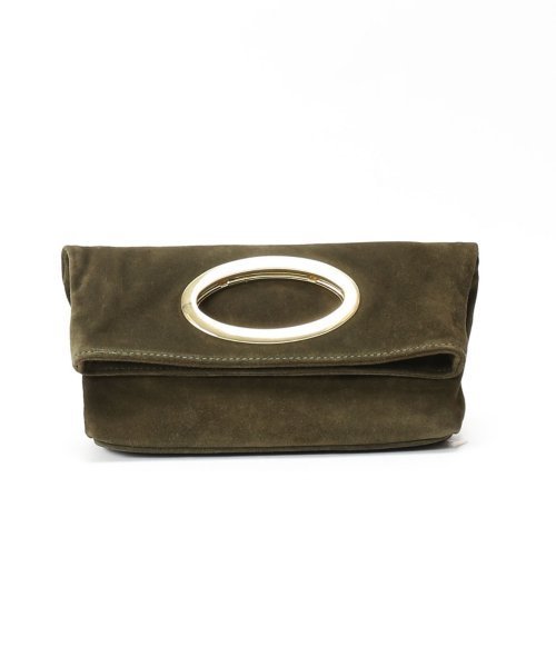 VERMEIL par iena（ヴェルメイユパーイエナ）の「LAULA DI MAGGIO ミニ 2ツオリ クラッチ◆（クラッチバッグ・レディース・レッド/カーキ/キャメル・FREE）」の21枚目の写真