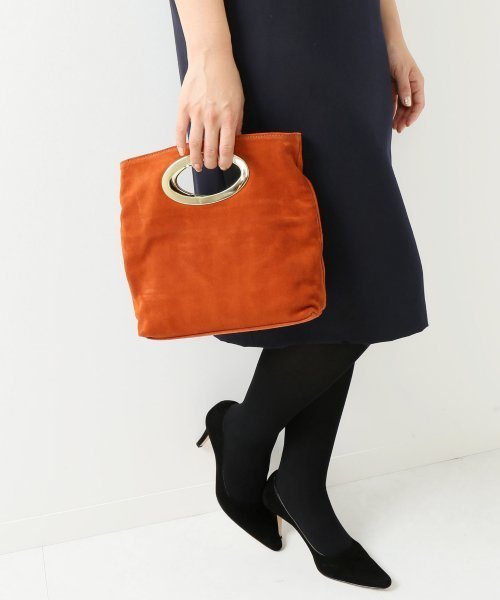 VERMEIL par iena（ヴェルメイユパーイエナ）の「LAULA DI MAGGIO ミニ 2ツオリ クラッチ◆（クラッチバッグ・レディース・レッド/カーキ/キャメル・FREE）」の6枚目の写真