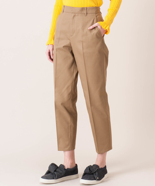 BLUE LABEL CRESTBRIDGE（ブルーレーベルクレストブリッジ）の「センタープレス　チノパンツ（その他パンツ・レディース・ベージュ・38/36）」の5枚目の写真