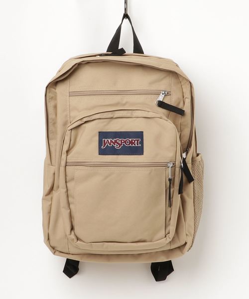 JANSPORT(ジャンスポーツ)の「WEGO/JANSPORT BIGSTUDENT(バックパック/リュック・レディース・ブラック/ライトピンク/ベージュ・FREE)」の1枚目の写真