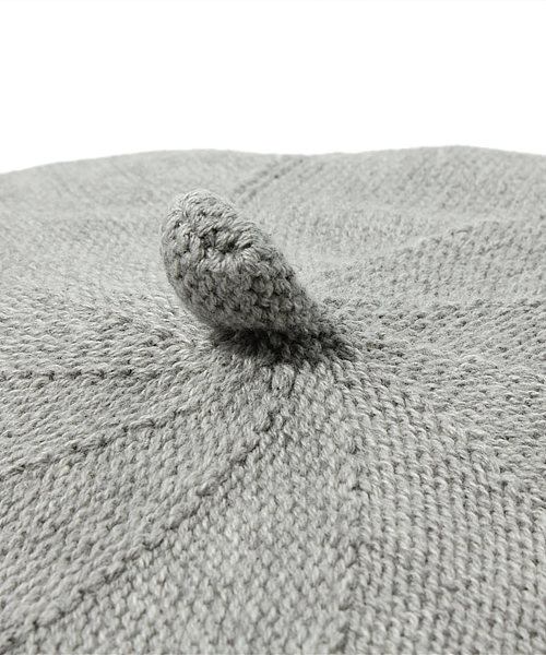 Ray BEAMS（レイビームス）の「△Ray BEAMS / 13SS コットンベレー帽（ハンチング/ベレー帽・レディース・ナチュラル/ライトグレー/ブラック・ONE SIZE）」の5枚目の写真