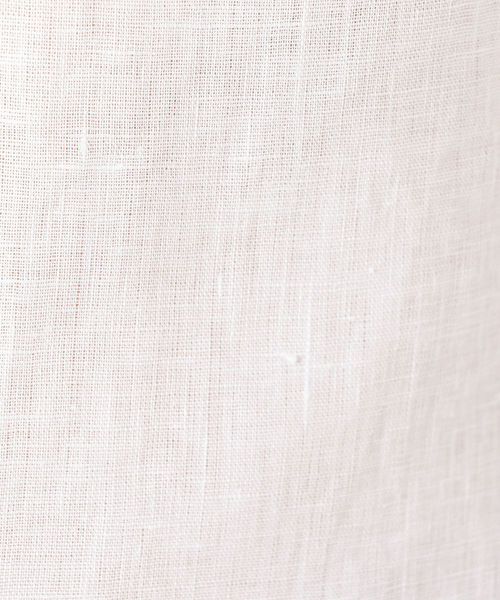 SHIPS（シップス）の「SD:【ALBINI社製生地】ウォッシュド リネン シャツ (ホワイト)（ビジネスシャツ・メンズ・ホワイト・LARGE/MEDIUM/SMALL/X-LARGE）」の10枚目の写真