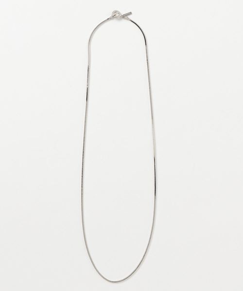 STUDIOUS(ステュディオス)の「【STUDIOUS】スネークチェーンネックレス(ネックレス・メンズ・シルバー・FREE)」の3枚目の写真