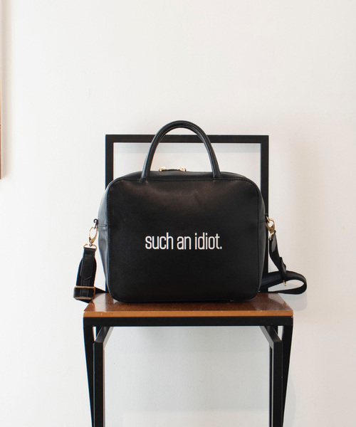 intelligent idiot サドルバッグ トップチューブ用レザーバッグ intelligent idiot サドルバッグ トップチューブ用レザーバッグ