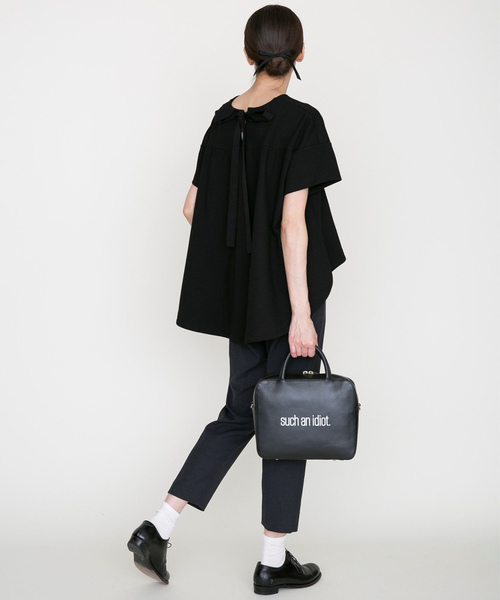 intoxic.(イントキシック)の「intoxic イントキシック 【RESONATES】new leather line " idiot" イディオット(ショルダーバッグ・レディース・ブラック/ホワイト・FREE)」の14枚目の写真