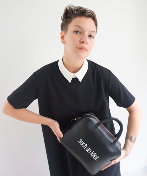 intelligent idiot サドルバッグ トップチューブ用レザーバッグ intelligent idiot サドルバッグ トップチューブ用レザーバッグ