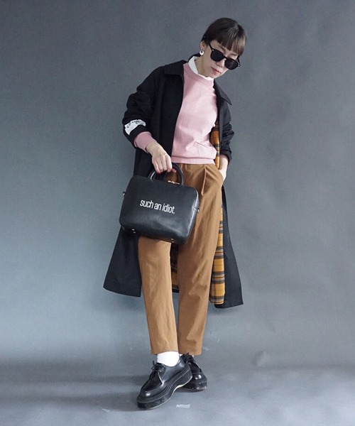 intoxic.(イントキシック)の「intoxic イントキシック 【RESONATES】new leather line " idiot" イディオット(ショルダーバッグ・レディース・ブラック/ホワイト・FREE)」の19枚目の写真