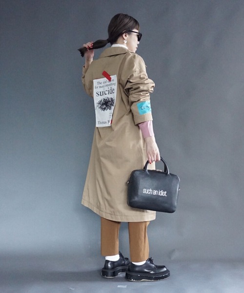 intoxic.(イントキシック)の「intoxic イントキシック 【RESONATES】new leather line " idiot" イディオット(ショルダーバッグ・レディース・ブラック/ホワイト・FREE)」の18枚目の写真