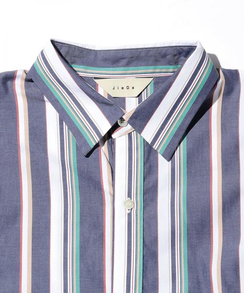 JIEDA(ジエダ)の「<JieDa> LONG SHIRT/ロングシャツ(シャツ/ブラウス・メンズ・イエロー/ネイビー・1/2)」の7枚目の写真