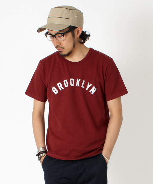 BEAMS（ビームス）の「○O.20/2ﾌﾛｯｷｰPT-T（Tシャツ/カットソー・メンズ・ホワイト/ワイン/ネイビー・SMALL/MEDIUM/LARGE/X-LARGE）」の3枚目の写真