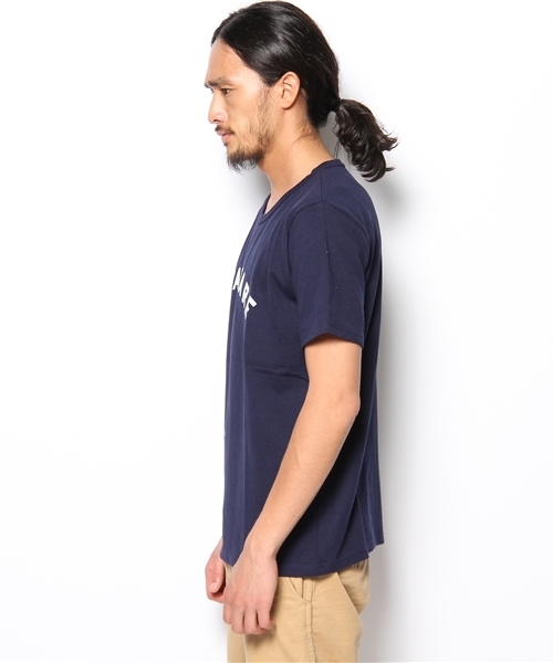 BEAMS（ビームス）の「○O.20/2ﾌﾛｯｷｰPT-T（Tシャツ/カットソー・メンズ・ホワイト/ワイン/ネイビー・SMALL/MEDIUM/LARGE/X-LARGE）」の5枚目の写真