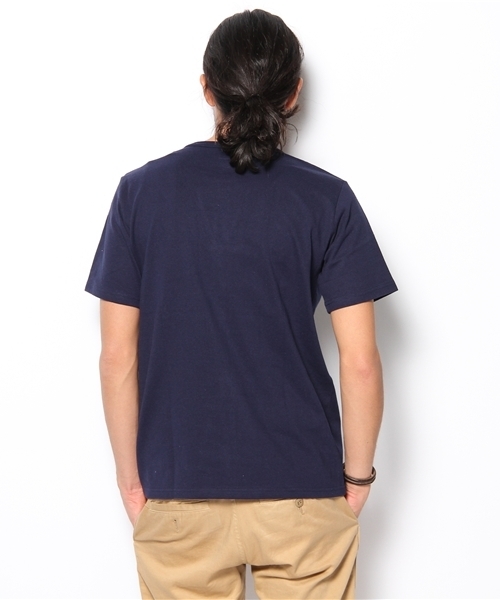 BEAMS（ビームス）の「○O.20/2ﾌﾛｯｷｰPT-T（Tシャツ/カットソー・メンズ・ホワイト/ワイン/ネイビー・SMALL/MEDIUM/LARGE/X-LARGE）」の6枚目の写真