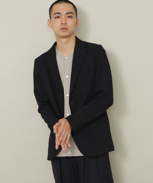 ADAM ET ROPE'(アダムエロペ)の「TRABESTイージージャケット(テーラードジャケット・メンズ・チャコールグレー/ダークブラウン/ネイビー・M/L)」の3枚目の写真