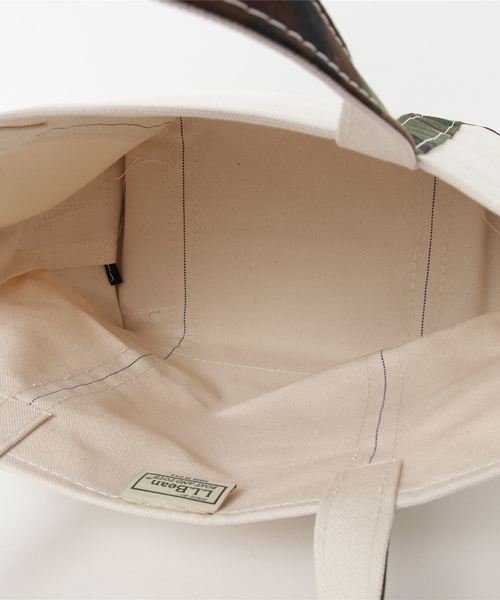 L.L.Bean（エルエルビーン）の「L.L.Bean / オリジナル ボート アンド トートバッグ ミディアム#（トートバッグ・メンズ・ネイビー/オリーブ・FREE）」の5枚目の写真