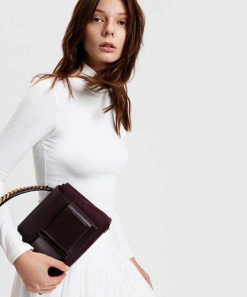 CHARLES & KEITH(チャールズ & キース)の「ボウディテールハンドバッグ / Bow Detail Handbag(ハンドバッグ・レディース・ダークグリーン/マスタード/プラム/ライトブルーグレー・M)」の15枚目の写真
