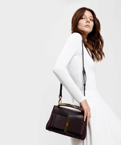 バラボウディテールトートバッグ ボウディテールハンドバッグ / Bow Detail Handbag