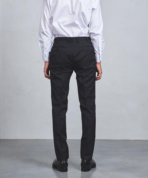 UNITED ARROWS（ユナイテッドアローズ）の「□UADT コンフォート パンツ（スラックス・メンズ・ブラック・48/52/46/42/50/44）」の7枚目の写真