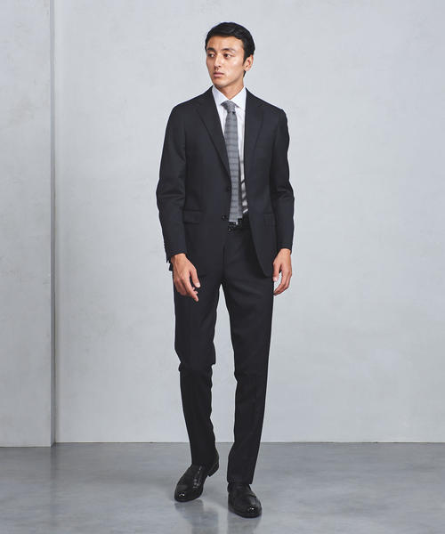 UNITED ARROWS（ユナイテッドアローズ）の「□UADT コンフォート パンツ（スラックス・メンズ・ブラック・48/52/46/42/50/44）」の2枚目の写真