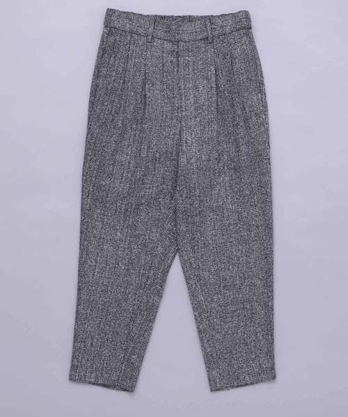 EMMA CLOTHES（エマクローズ）の「シャドーグレンチェックテーパードワイドパンツ（その他パンツ・メンズ・ブラック/ネイビー・M/L）」の7枚目の写真