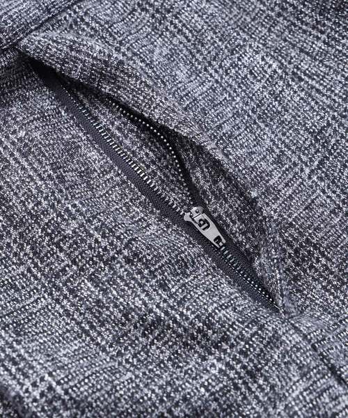 EMMA CLOTHES（エマクローズ）の「シャドーグレンチェックテーパードワイドパンツ（その他パンツ・メンズ・ブラック/ネイビー・M/L）」の6枚目の写真