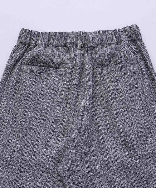 EMMA CLOTHES（エマクローズ）の「シャドーグレンチェックテーパードワイドパンツ（その他パンツ・メンズ・ブラック/ネイビー・M/L）」の5枚目の写真