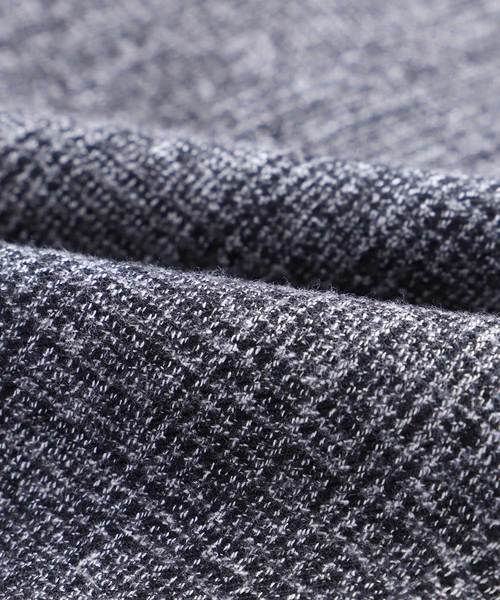 EMMA CLOTHES（エマクローズ）の「シャドーグレンチェックテーパードワイドパンツ（その他パンツ・メンズ・ブラック/ネイビー・M/L）」の11枚目の写真