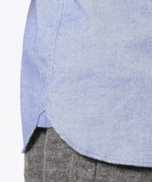 UNITED ARROWS（ユナイテッドアローズ）の「UAB コットンフラノシャツ（mg1311uB) ◆（シャツ/ブラウス・メンズ・ターコイズブルー/コバルトブルー/ライラック/レッド/ダークグリーン/ロイヤルブルー・X-SMALL/SMALL/MEDIUM/LARGE/X-LARGE）」の12枚目の写真