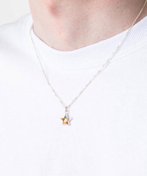 rehacer（レアセル）の「FOR YOU by rehacer  : Flower Star Necklace Made in Japan / フラワースターネックレス メイドインジャパン（ネックレス・メンズ・シルバー・MEDIUM/SMALL）」の11枚目の写真