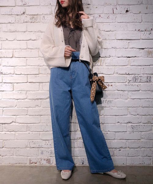 one after another NICE CLAUP（ワンアフターアナザーナイスクラップ）の「ハートキルティングショルダーBAG（ショルダーバッグ・レディース・ブラック/アイボリー/モカ・FREE）」の10枚目の写真