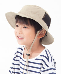 CABLOCAMURIE　（カブロカムリエ）の「カブロカムリエ キッズ CC_MESH_KIDS 撥水加工 サハリハット（ハット・キッズ）」