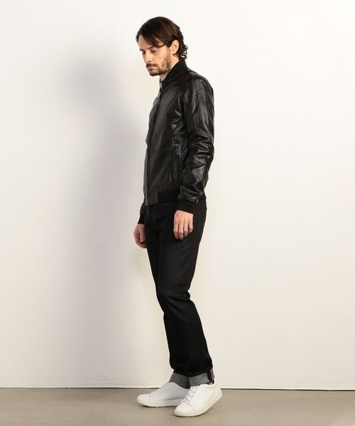 セール】【A|Xアルマーニ エクスチェンジ】ラムレザージャケット