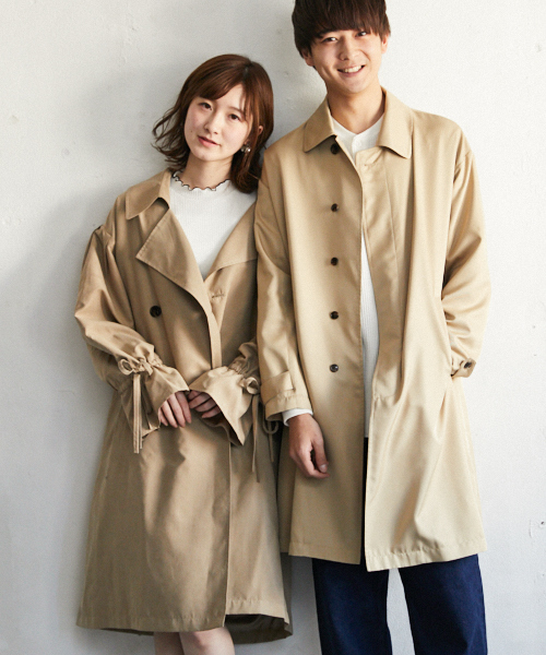 PairPair(ペアペア)の「エステルツイルステンカラーコート(ステンカラーコート・メンズ・ライトベージュ/モカ・FREE)」の10枚目の写真