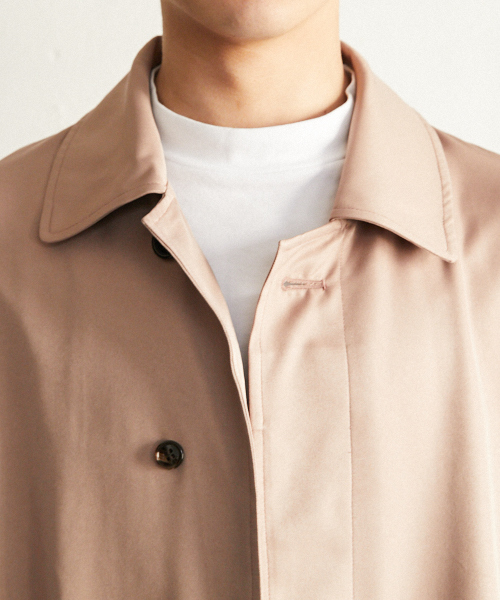 PairPair(ペアペア)の「エステルツイルステンカラーコート(ステンカラーコート・メンズ・ライトベージュ/モカ・FREE)」の20枚目の写真