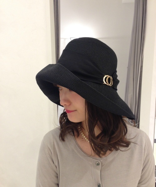 【価格交渉可能】未使用　Athena New York リボンハット Athena New York（アシーナニューヨーク）の「Athena New York