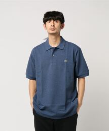 『L1264』定番半袖ポロシャツ(杢糸)