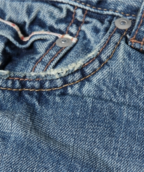 goa（ゴア）の「13ozセルヴィッチブロークンデニムショーツ（デニムパンツ・メンズ・ブルー/ブルー系その他・2/1）」の11枚目の写真