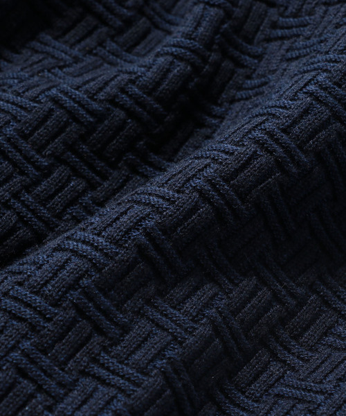 MEN'S BIGI（メンズビギ）の「【俳優 大谷亮平さん着用】ジャガード ハイゲージニット（ニット/セーター・メンズ・ブラック/ネイビー/イエロー・S/M/L）」の16枚目の写真
