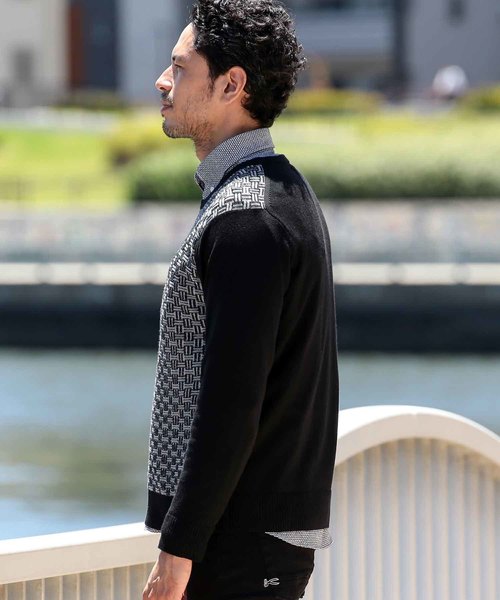 MEN'S BIGI（メンズビギ）の「【俳優 大谷亮平さん着用】ジャガード