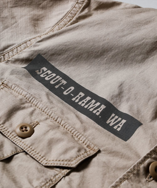 NANO universe（ナノユニバース）の「ヴィンテージライクミリタリーSH（シャツ/ブラウス・メンズ・カーキ/オリーブ/ベージュ・SMALL/MEDIUM/X-LARGE/LARGE）」の15枚目の写真