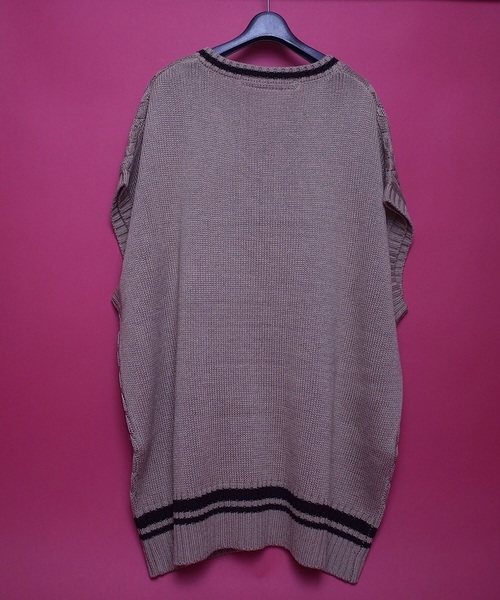 AFYF（エーエフワイエフ）の「【ビッグシルエット】AFYF 2019AWDS CABLE KNIT VEST/オーバーサイズケーブルニットベスト（ニット/セーター・メンズ・ホワイト/ベージュ/ブラック・FREE）」の22枚目の写真