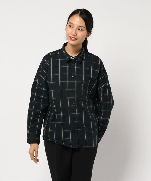 AMERICAN HOLIC（アメリカンホリック）の「New 2WAY衿取り外しドルマンシャツ＊（シャツ/ブラウス・レディース・ネイビー/オフホワイト/その他5/ベージュ系その他4/レッド系その他7・M/L）」の5枚目の写真