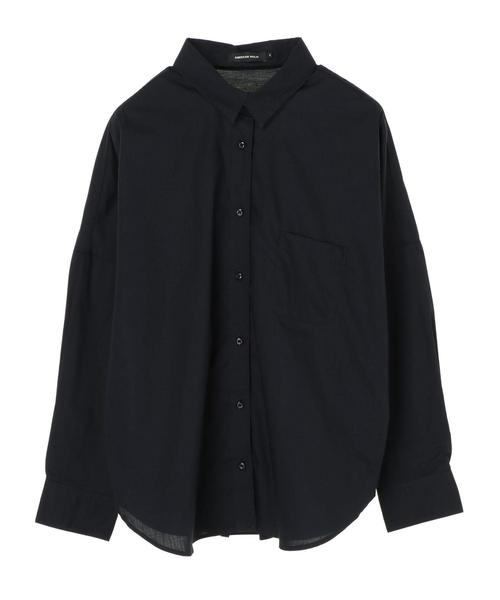 AMERICAN HOLIC（アメリカンホリック）の「New 2WAY衿取り外しドルマンシャツ＊（シャツ/ブラウス・レディース・ネイビー/オフホワイト/その他5/ベージュ系その他4/レッド系その他7・M/L）」の19枚目の写真